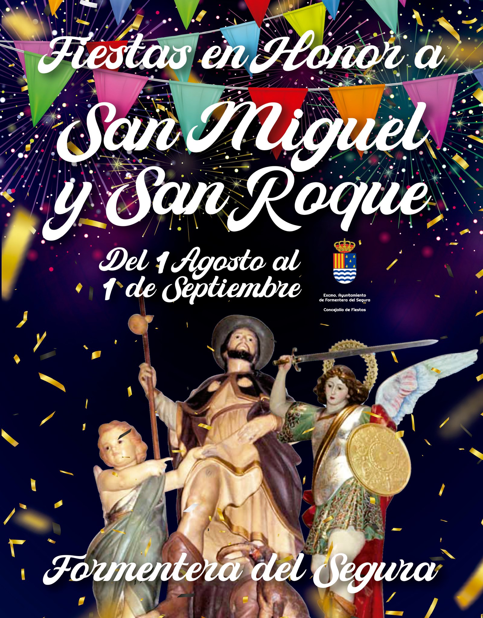 Fiestas en honor a San Miguel y San Roque 2024 Formentera del Segura